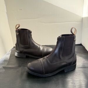 Equistar All Weather Child's Field Boot brown size 4